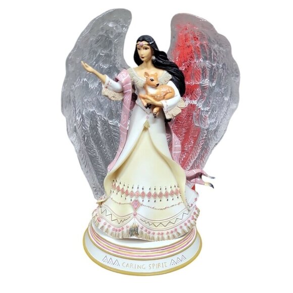 Caring Spirit Sacred Crystal Spirits Native American Figurine Bradford Exchange